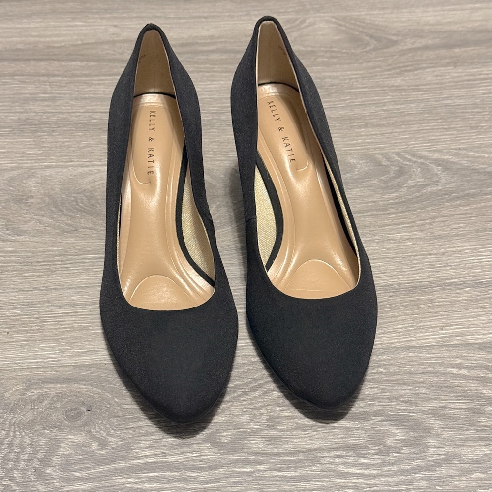 Kelly & Katie Black Heels